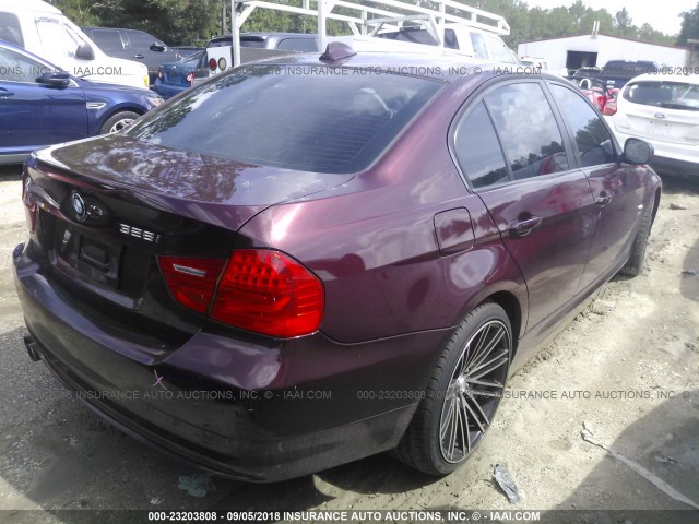 WBAPK7C55AA458019 - 2010 BMW 328 XI Շագանակագույն լուսանկար 4