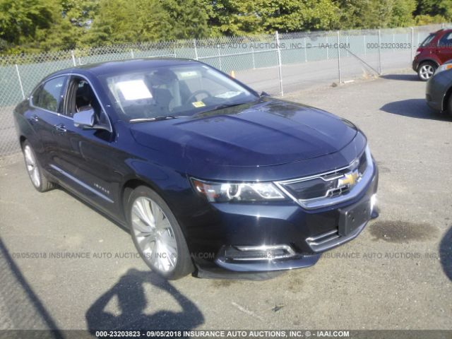 1G1145S33HU136407 - 2017 CHEVROLET IMPALA PREMIER Dark Blue photo 1