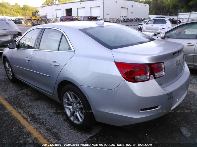 1G11C5SL7FF111403 - 2015 CHEVROLET MALIBU 1LT ვერცხლისფერი ფოტო 3