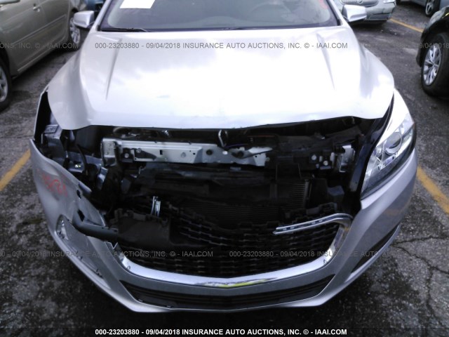 1G11C5SL7FF111403 - 2015 CHEVROLET MALIBU 1LT ვერცხლისფერი ფოტო 6