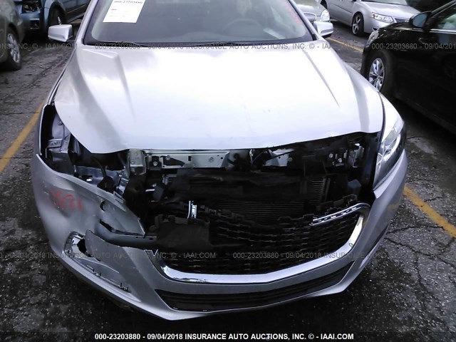 1G11C5SL7FF111403 - 2015 CHEVROLET MALIBU 1LT ვერცხლისფერი ფოტო 9