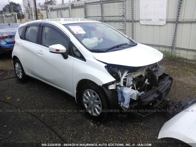 3N1CE2CP9FL431406 - 2015 NISSAN VERSA NOTE S/S PLUS/SV/SL/SR WHITE photo 1