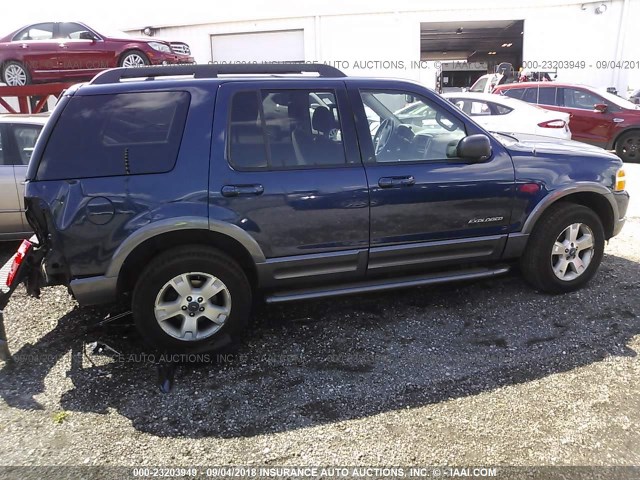 1FMZU73K65ZA08782 - 2005 FORD EXPLORER XLT/XLT SPORT/NBX 深蓝色 照片 4