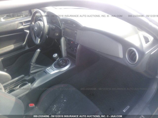 JF1ZNAA14F9704637 - 2015 TOYOTA SCION FR-S BLACK photo 5