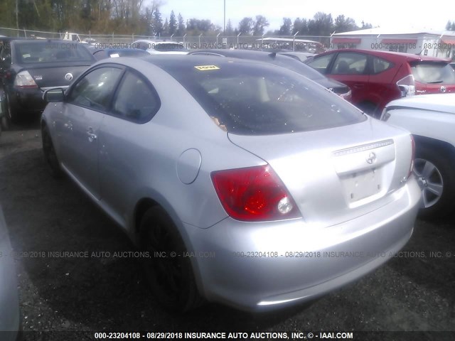JTKDE177570184155 - 2007 TOYOTA SCION TC 银色 照片 3