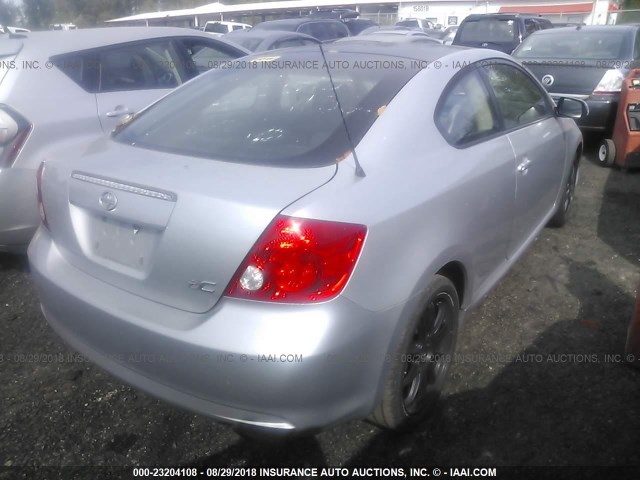 JTKDE177570184155 - 2007 TOYOTA SCION TC 银色 照片 4