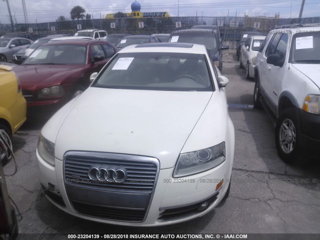 WAUDG74F75N101676 - 2005 AUDI A6 3.2 QUATTRO WHITE photo 6