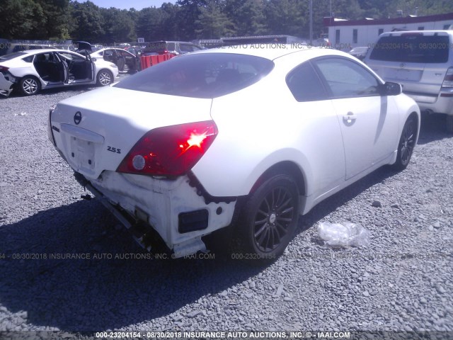 1N4AL24E69C152458 - 2009 NISSAN ALTIMA 2.5S WHITE photo 4