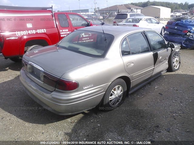 1G4HR54K42U226566 - 2002 BUICK LESABRE LIMITED TAN photo 4