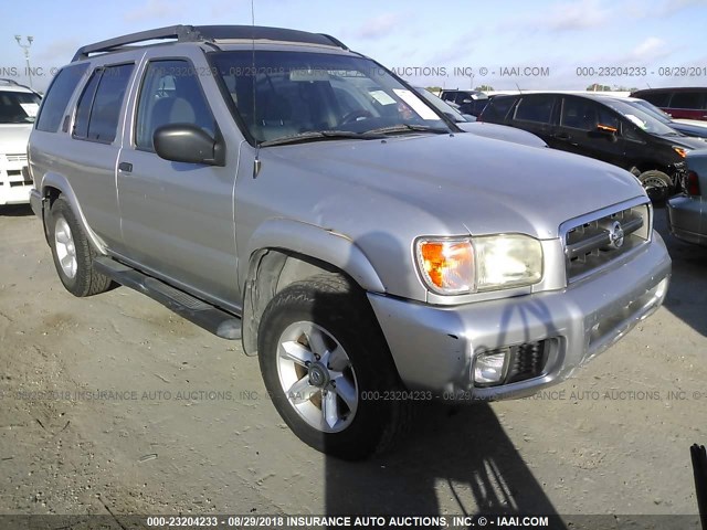 JN8DR09Y23W814723 - 2003 NISSAN PATHFINDER LE/SE SILVER photo 1