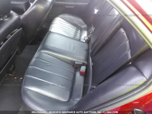 1LNHM86S74Y603271 - 2004 LINCOLN LS Qırmızı foto 8