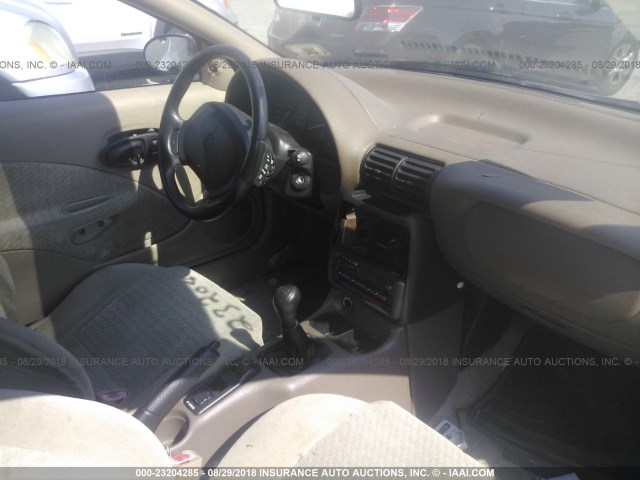 1G8ZR1273XZ329983 - 1999 SATURN SC2 GREEN photo 5