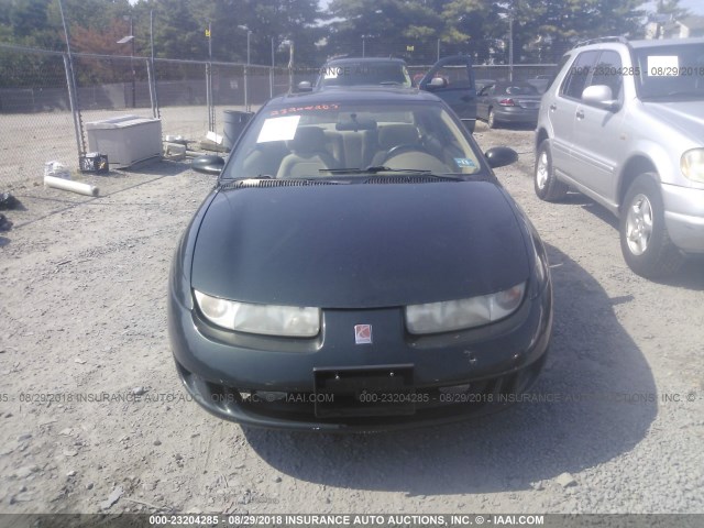 1G8ZR1273XZ329983 - 1999 SATURN SC2 GREEN photo 6
