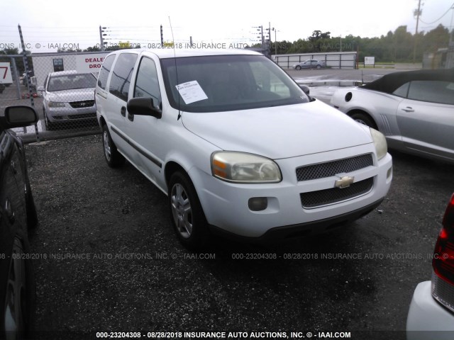 1GBDV13187D185225 - 2007 CHEVROLET UPLANDER INCOMPLETE 白色 照片 1