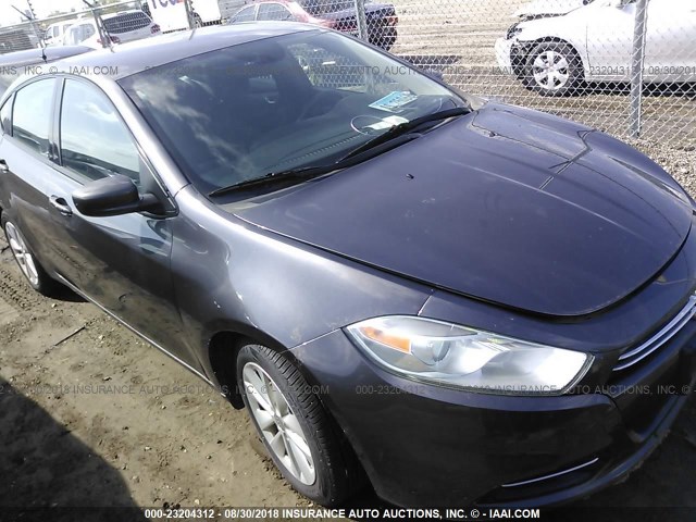 1C3CDFDH7ED755123 - 2014 DODGE DART SE AERO GRAY photo 1