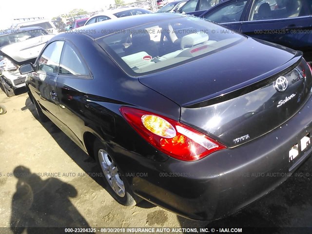 4T1CE38P45U990423 - 2005 TOYOTA CAMRY SOLARA SE/SLE Qara foto 3