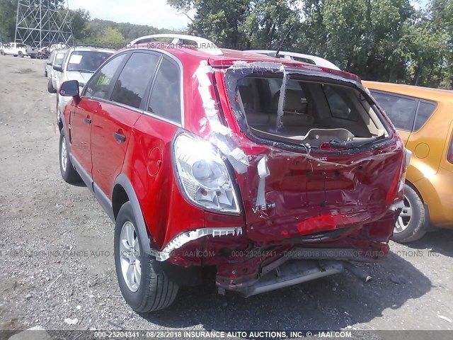 3GSCL33P79S554807 - 2009 SATURN VUE XE RED photo 6