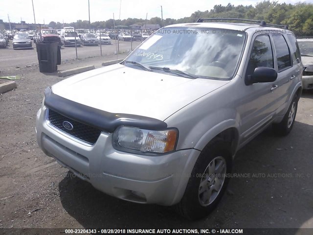 1FMCU94194KA41094 - 2004 FORD ESCAPE LIMITED Pewter photo 2