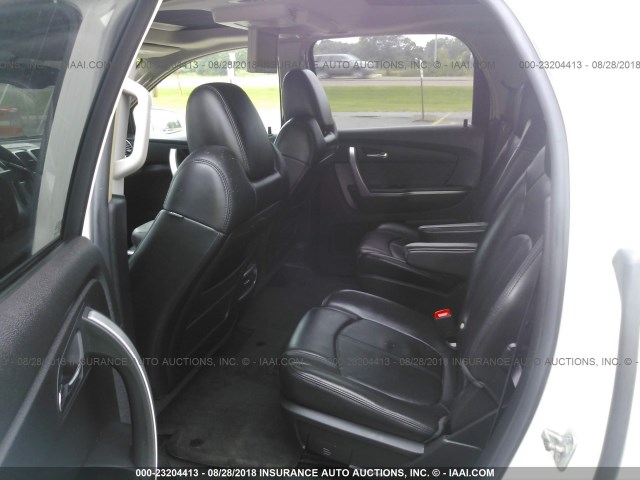 1GKEV23718J263071 - 2008 GMC ACADIA SLT-1 Biały zdjęcie 8