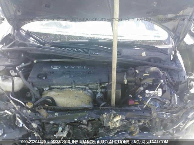 JTKDE177250033139 - 2005 TOYOTA SCION TC 灰色 照片 10