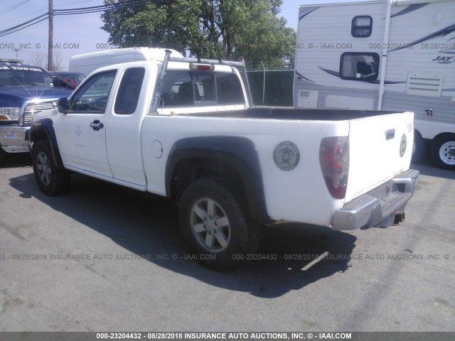 1GCJTDDE9A8117782 - 2010 CHEVROLET COLORADO LT WHITE photo 3