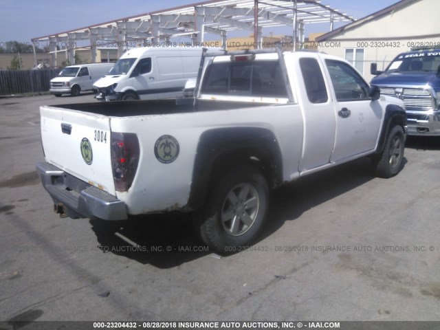 1GCJTDDE9A8117782 - 2010 CHEVROLET COLORADO LT WHITE photo 4