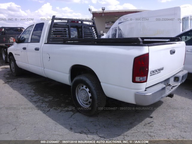 3D7LA38C04G211488 - 2004 DODGE RAM 3500 ST/SLT WHITE photo 3