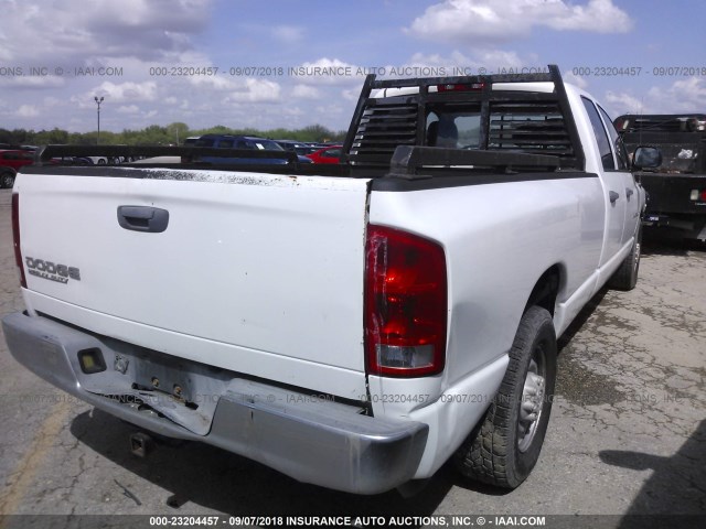 3D7LA38C04G211488 - 2004 DODGE RAM 3500 ST/SLT WHITE photo 4