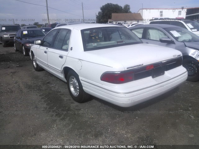 2MELM75W1TX634980 - 1996 MERCURY GRAND MARQUIS LS/BAYSHORE WHITE photo 3