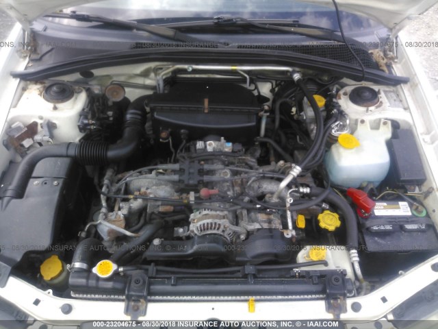 JF1SG65653H716893 - 2003 SUBARU FORESTER 2.5XS თეთრი ფოტო 10