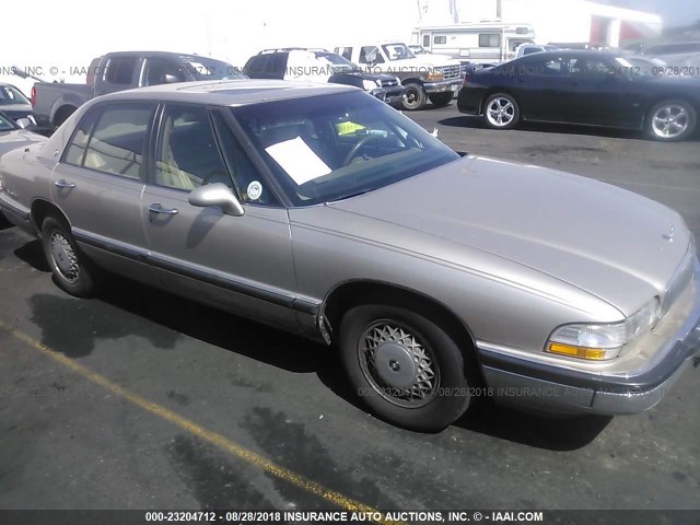 1G4CW53L7N1638953 - 1992 BUICK PARK AVENUE  GOLD photo 1