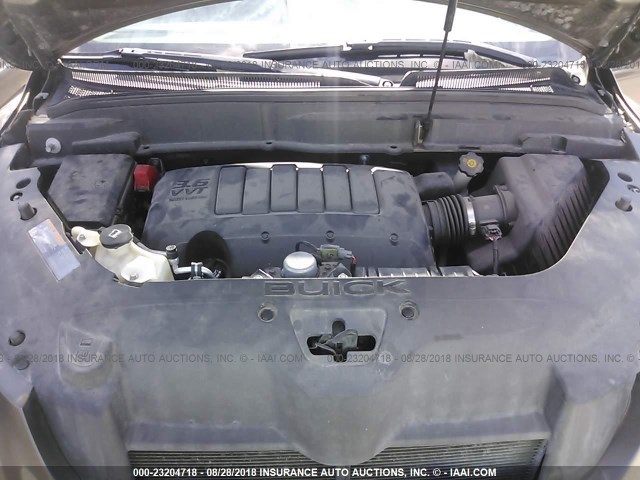 5GAKRCED9BJ370275 - 2011 BUICK ENCLAVE CXL 锡色 照片 10