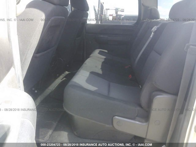 3GTP2VE38BG154771 - 2011 GMC SIERRA K1500 SLE SILVER photo 8