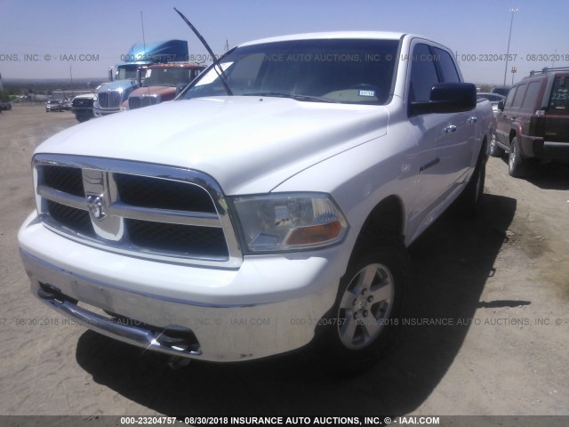 1D7RV1CP6BS687733 - 2011 DODGE RAM 1500 WHITE photo 6