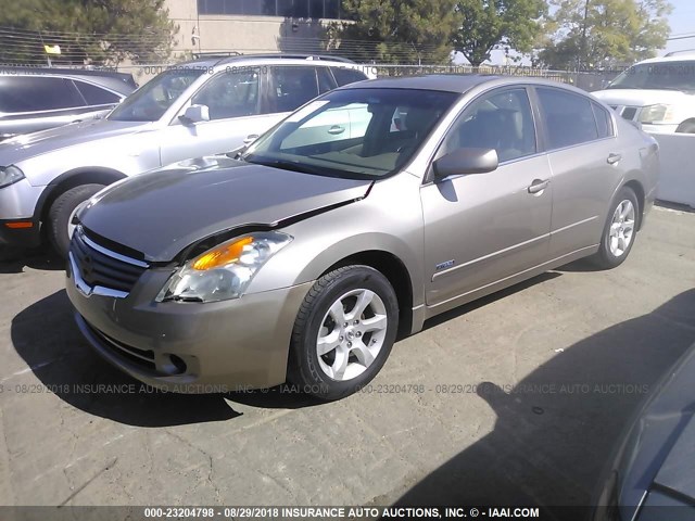 1N4CL21E18C226915 - 2008 NISSAN ALTIMA HYBRID BROWN photo 2