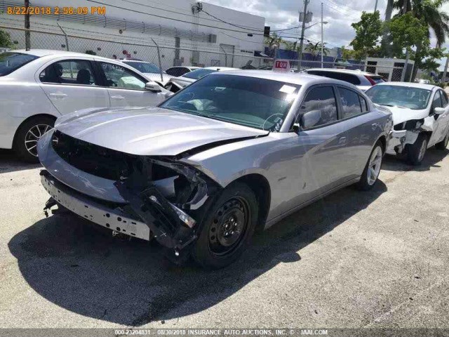 2C3CDXCT3JH233582 - 2018 DODGE CHARGER R/T GRAY photo 13