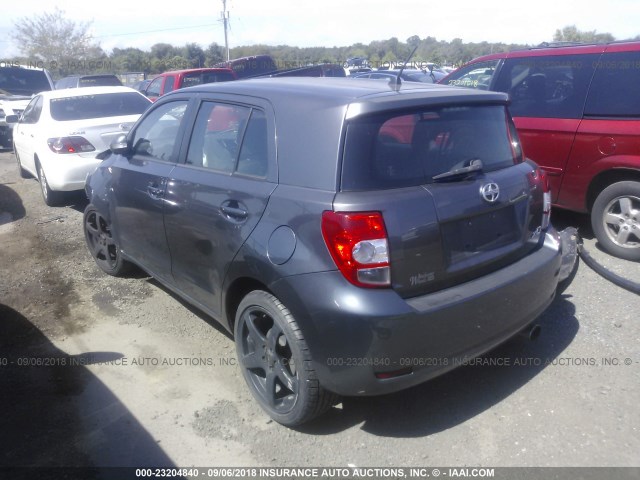 JTKKU10458J016876 - 2008 TOYOTA SCION XD GRAY photo 3