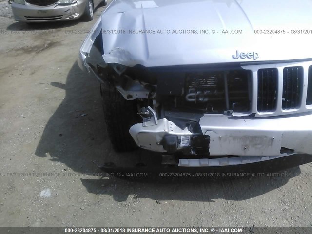 1J4GR48K45C658728 - 2005 JEEP GRAND CHEROKEE LAREDO/COLUMBIA/FREEDOM 银色 照片 6