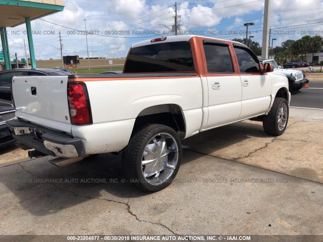 2GCEC13Z761294782 - 2006 CHEVROLET SILVERADO C1500 WHITE photo 4