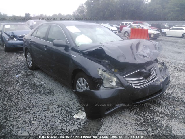 4T1BB46K67U015488 - 2007 TOYOTA CAMRY NEW GENERAT HYBRID GRAY photo 1