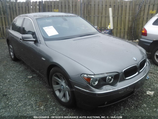 WBAGL63402DP56511 - 2002 BMW 745 I GRAY photo 1