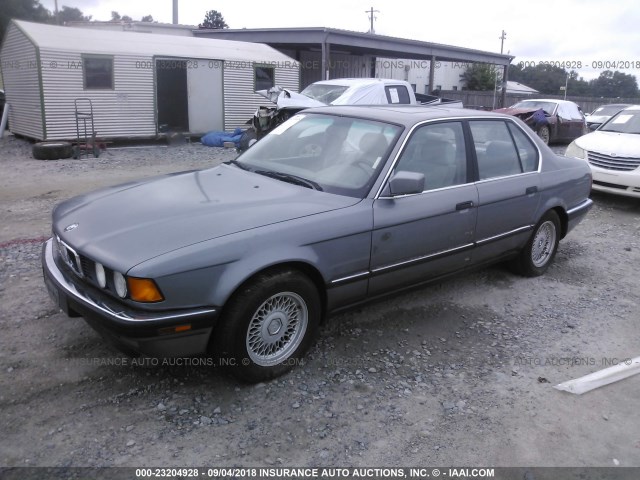 WBAGD4325PDE62385 - 1993 BMW 740 I AUTOMATIC GRAY photo 2