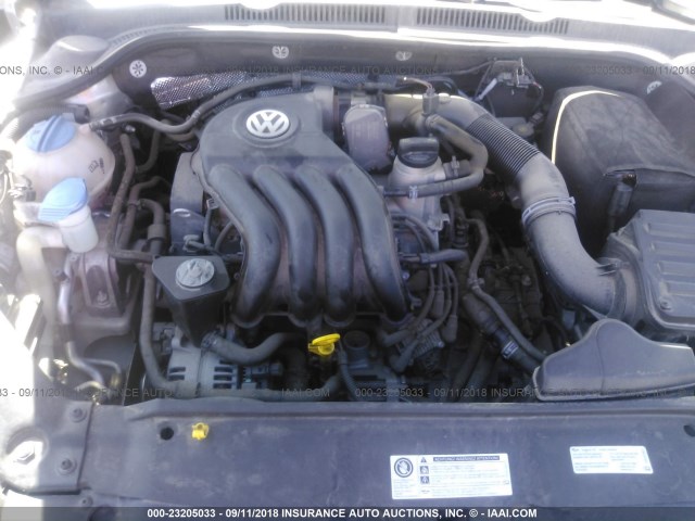 3VW2K7AJ1EM322781 - 2014 VOLKSWAGEN JETTA S ოქროსფერი ფოტო 10