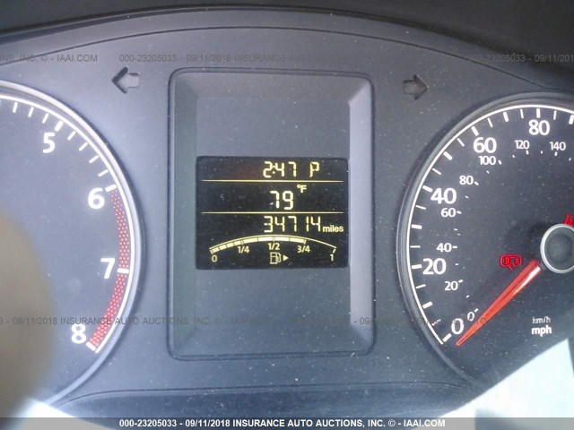 3VW2K7AJ1EM322781 - 2014 VOLKSWAGEN JETTA S ოქროსფერი ფოტო 7