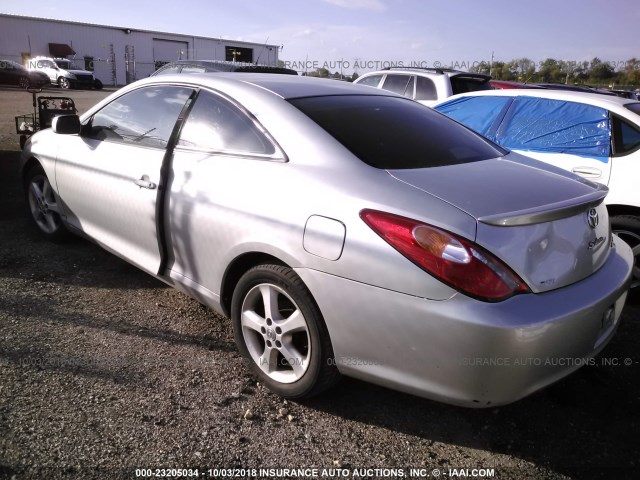 4T1CA30P34U022447 - 2004 TOYOTA CAMRY SOLARA SE/SLE Gümüş foto 3