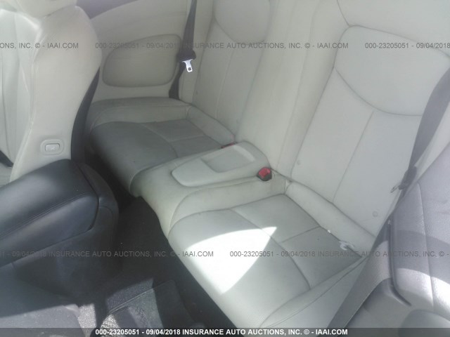 JN1CV6FE1CM200714 - 2012 INFINITI G37 SPORT SILVER photo 8