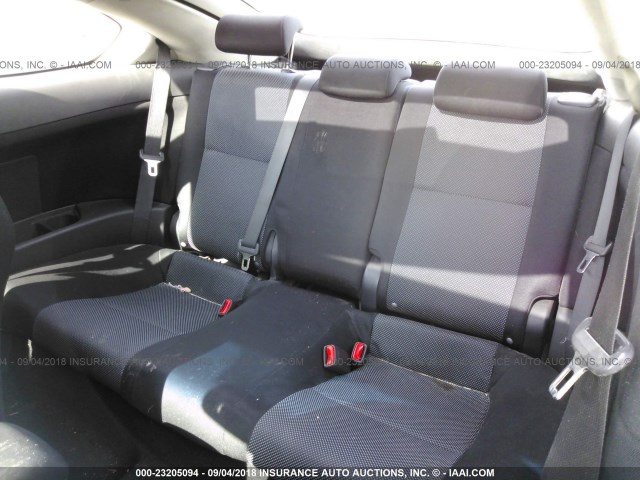 JTKDE167180238179 - 2008 TOYOTA SCION TC 蓝色 照片 8