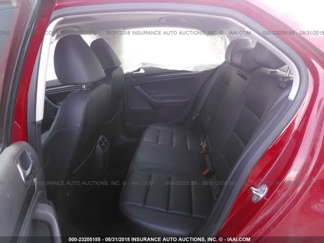 3VWRA7AJ3AM102974 - 2010 VOLKSWAGEN JETTA WOLFSBURG 红色 照片 8