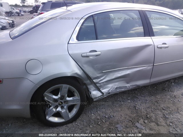 1G1ZH57B98F281348 - 2008 CHEVROLET MALIBU 1LT თაფლისფერი ფოტო 6