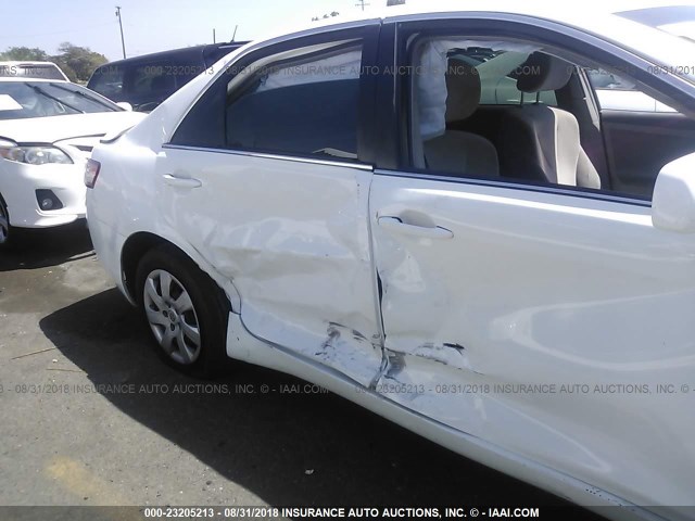 4T4BF3EK2AR017624 - 2010 TOYOTA CAMRY SE/LE/XLE თეთრი ფოტო 6